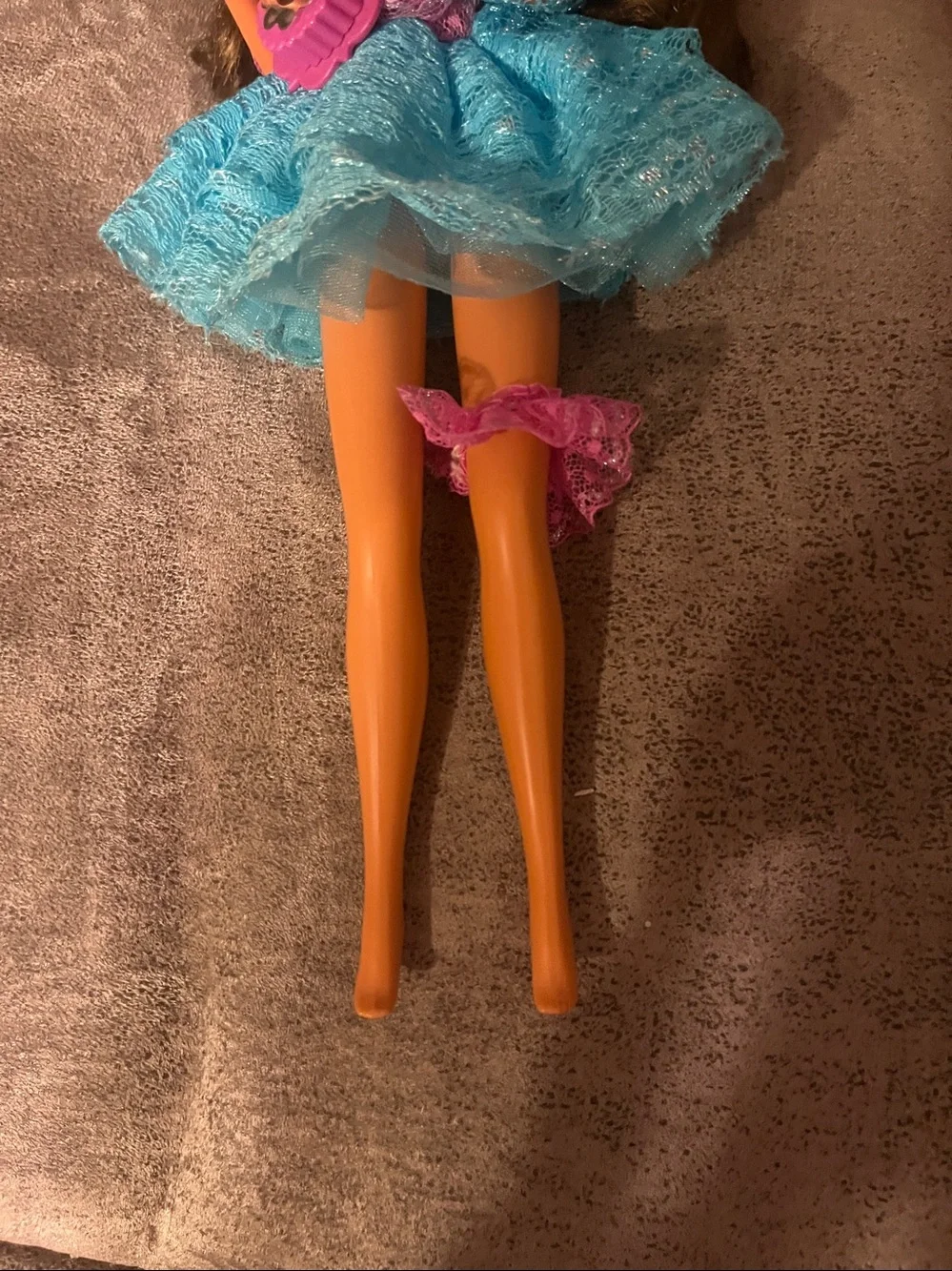 Vintage 1990 Mattel Lights and Lace Teresa Barbie Doll #9727- Rare Steffie Face